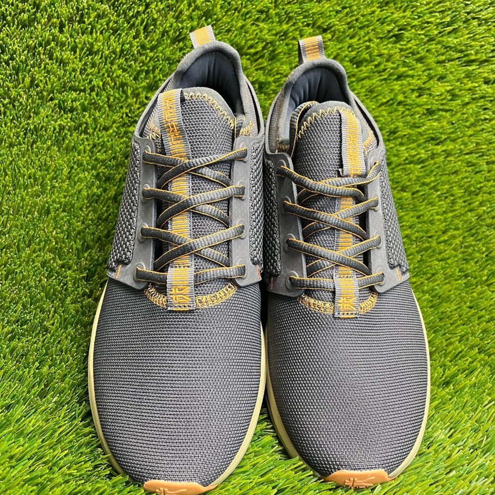 KURU Women's Gray Athletic Sneakers with Cream Sole - Picture 5 of 10